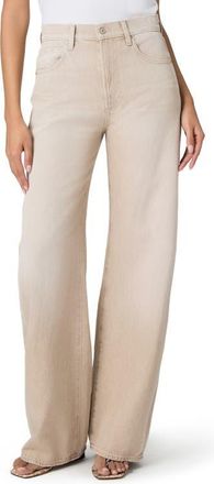 Paige Arellia High Waist Barrel Leg Jeans in Soft Sepia at Nordstrom, Size 29