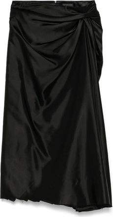 Balenciaga Satin Midi Dress