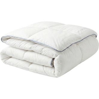 Beliani Piumino leggero e caldo in piuma doca di lusso 220 x 220 cm Bianco Krivan