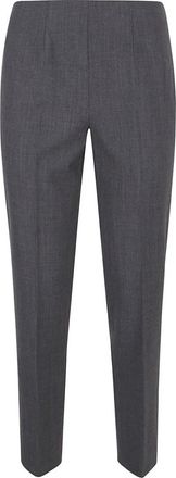 Ql2 Quelledue Ollie 50 Pantalon - Dames - Slim Fit Broeken - Grijs - L - Wol - Broeken
