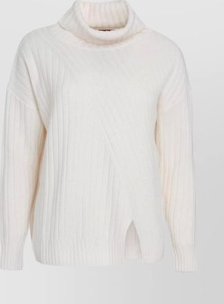Max Mara wool and cashmere sweater with asymmetric hem