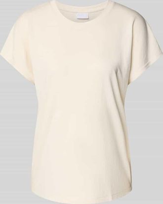 Jake*s T-Shirt mit Rundhalsausschnitt in Ecru, Gr&ouml;&szlig;e 40