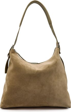 Christophe Lemaire Belted Leather Hobo bag - Taupe - One Size