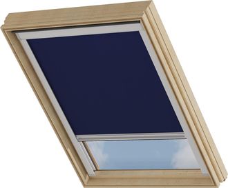 Cocoon Tenda Per Finestra Da Tetto - Oscurante - Blu Scuro - Compatibile Con Velux: Fk06