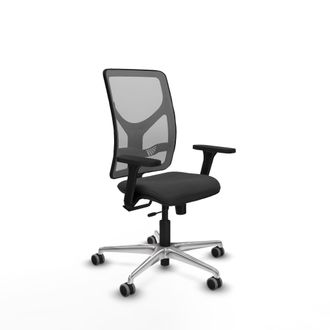 Piqueras y Crespo Silla De Oficina Piqueras Y Crespo Motilla Negro Ruedas 65 Mm