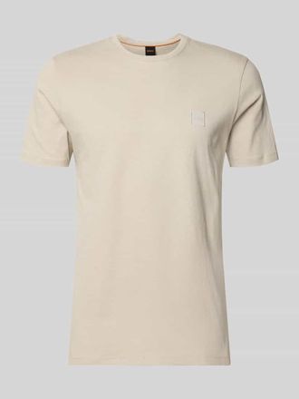 Boss Orange by Hugo Boss BOSS Orange Regular Fit T-Shirt aus reiner Baumwolle Modell TALES in Beige, Gr&ouml;&szlig;e XXXL