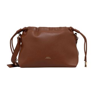 A.P.C. Sac Ninon Mini - - Bags - Donna - Marrone - ONE SIZE