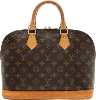Louis Vuitton Monogram Canvas Alma Pm Satchel (Authentic Pre-Loved)