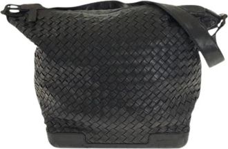 Bottega Veneta Pre-owned Shoulder Bags, female, Black, Size: ONE SIZE Pre-owned Vintage Shoulder Bag