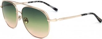 Scotch & Soda Mens SS6014-400-58 SS6014 58 400 Sunglasses - Gold - One Size