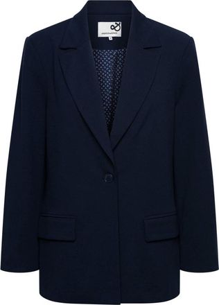&Co Woman Glennis Blazer - Dames - Jassen - Blauw - Maat: XS Poliester