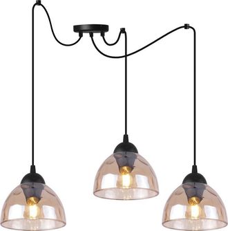 OEM L&aacute;mpara Colgante Ara&ntilde;a Venecia 3 Platos L&aacute;mparas Miel E27