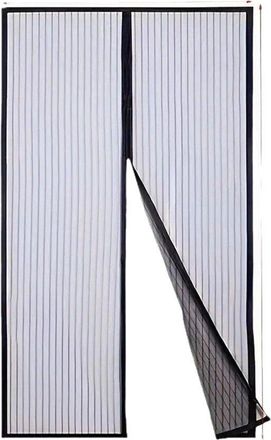 No Brand Mosquitera Magn&eacute;tica - Apta Para Puertas De Madera, Hierro, Aluminio Y Balcones - 90x210cm