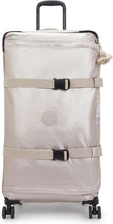 Kipling Spontaneous Large Metallic Rolling Luggage