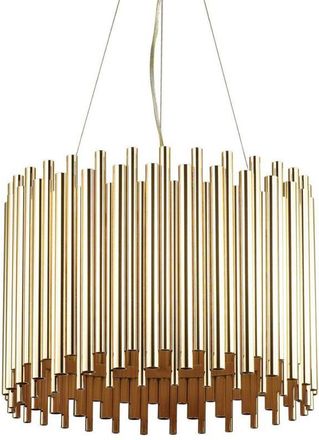 Ideal Lux Pan - Colgante De Techo De 5 Luces Dorado - Ideal Lux