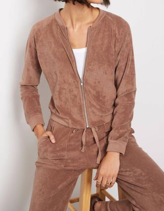 bobi Bomber Jacket In Roast