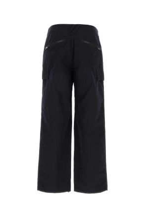 Burberry Navy Exterior: Nylon Pantaloni Trousers