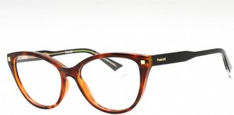 Polaroid Ladies Black Cat Eye Eyeglass Frames PLDD493
