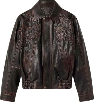 Golden Goose Palmer Leather Jacket-Donna