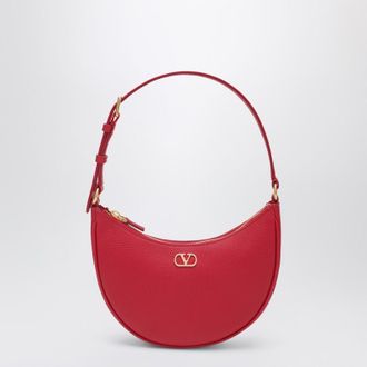 Valentino Garavani Red leather Vlogo Signature mini hobo bag