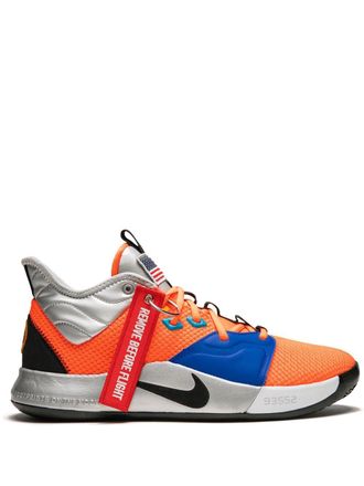 Nike PG 3 NASA sneakers - unisex - Rubber/Nylon - 11 - Orange