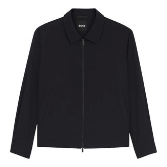 HUGO BOSS Jassen, Heren, Zwart, L, Jas