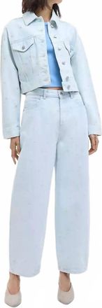 HUGO BOSS High-Rise Taper Jeans In Blue