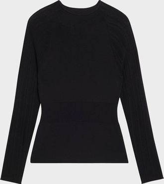 3.1 Phillip Lim Long-Sleeve Mock-Neck Top