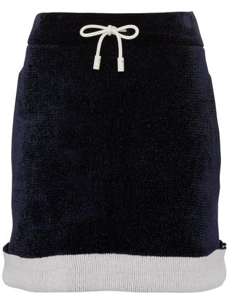 J.W.Anderson Minigonna con orlo a contrasto - Blu