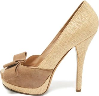 Fendi Pumps con fiocco - Toni neutri