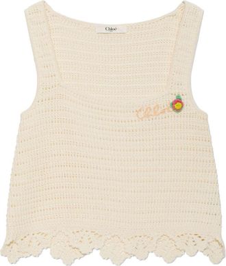 Chlo&eacute; Top in cotone Chlo&egrave;