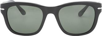 Persol Green Square Unisex Sunglasses PO3313S 95/31 52