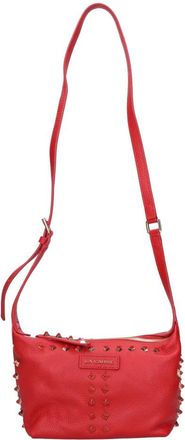 La Carrie Tassen, Dames, Rood, ONE Size, Leer, LA Carrie Tassen