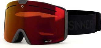 Sinner Arc S SIGO-204-10-58 Mens Sunglasses Black Size Standard