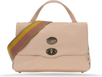 Zanellato Handbags - Dames - Handtassen - Roze - ONE Size - Leer - Tassen