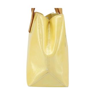 Louis Vuitton Pre-owned Handbags, female, Yellow, Size: ONE SIZE Pre-owned Vintage Patent Leather Handbag