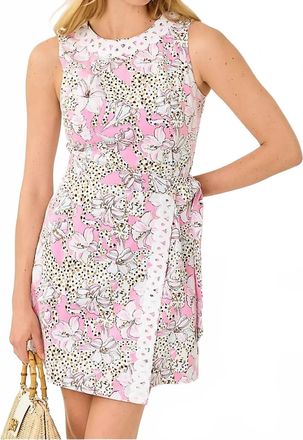 Lilly Pulitzer Fresia Stretch Shift Dress In Conch Shell Pink Wildness