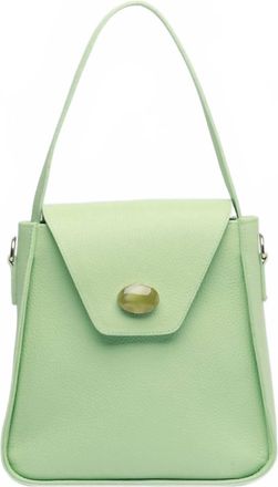 Florez jeans Womens Alexander Shoulder Bag In Mint Green