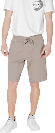 A|X Armani Exchange Heren Sport Bermuda Shorts - Heren - Korte Broeken - Bruin - XS - Katoen - Korte Broeken
