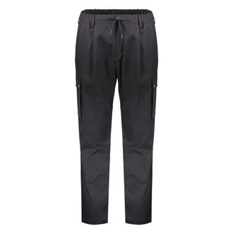 Herno Broeken, Heren, Blauw, XS, Polyester, Elegante Veelzijdige Broek