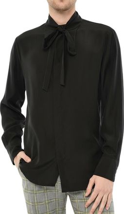 Dsquared2 Black Slim Solid Shirt