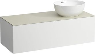 Laufen Laufen - Il Bagno Alessi Cajonera, 1 Agujero Para Grifo, Encimera
