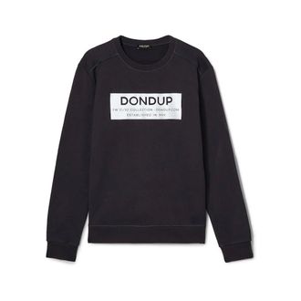 Dondup Sweatshirts, male, Black, Size: L Felpa