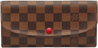 Louis Vuitton Pre-owned Wallets, female, Brown, Size: ONE SIZE Pre-owned Vintage Canvas Wallet