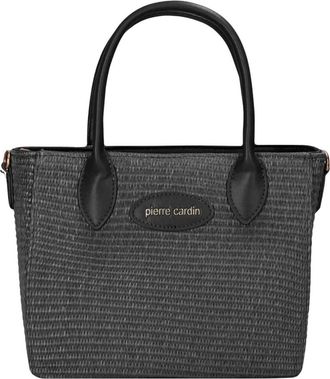 Pierre Cardin Wx 27 Handtas - Dames - Handtassen - Zwart - ONE Size - Leer - Tassen