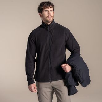 Craghoppers Heren 3 in 1 Waterdichte Jas (Zwart)