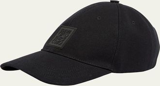 Loewe Mens Tonal Anagram Logo Baseball Cap