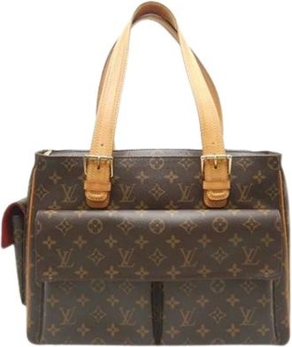 Louis Vuitton Pre-owned Handbags, female, Brown, Size: ONE SIZE Pre-owned Multipli-Cite