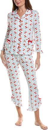 SUGAR 2Pc Ruffle Heart Pocket Pant Set