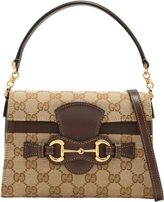 Gucci Beige Horsebit Duomo small Satchel